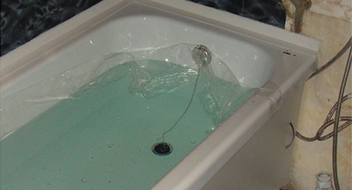 Установкой акрилового вкладыша | Приморская